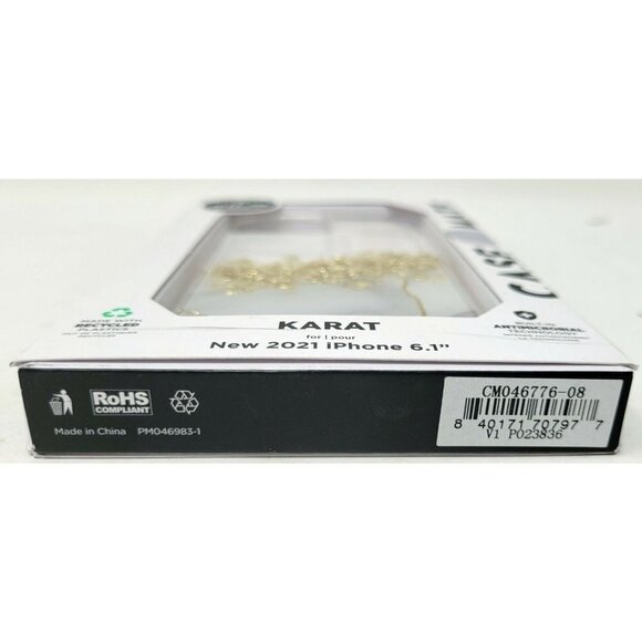 Case-Mate Karat Marble Case for iPhone 13 6.1" 2021 - Marble Design - Picture 2 of 2